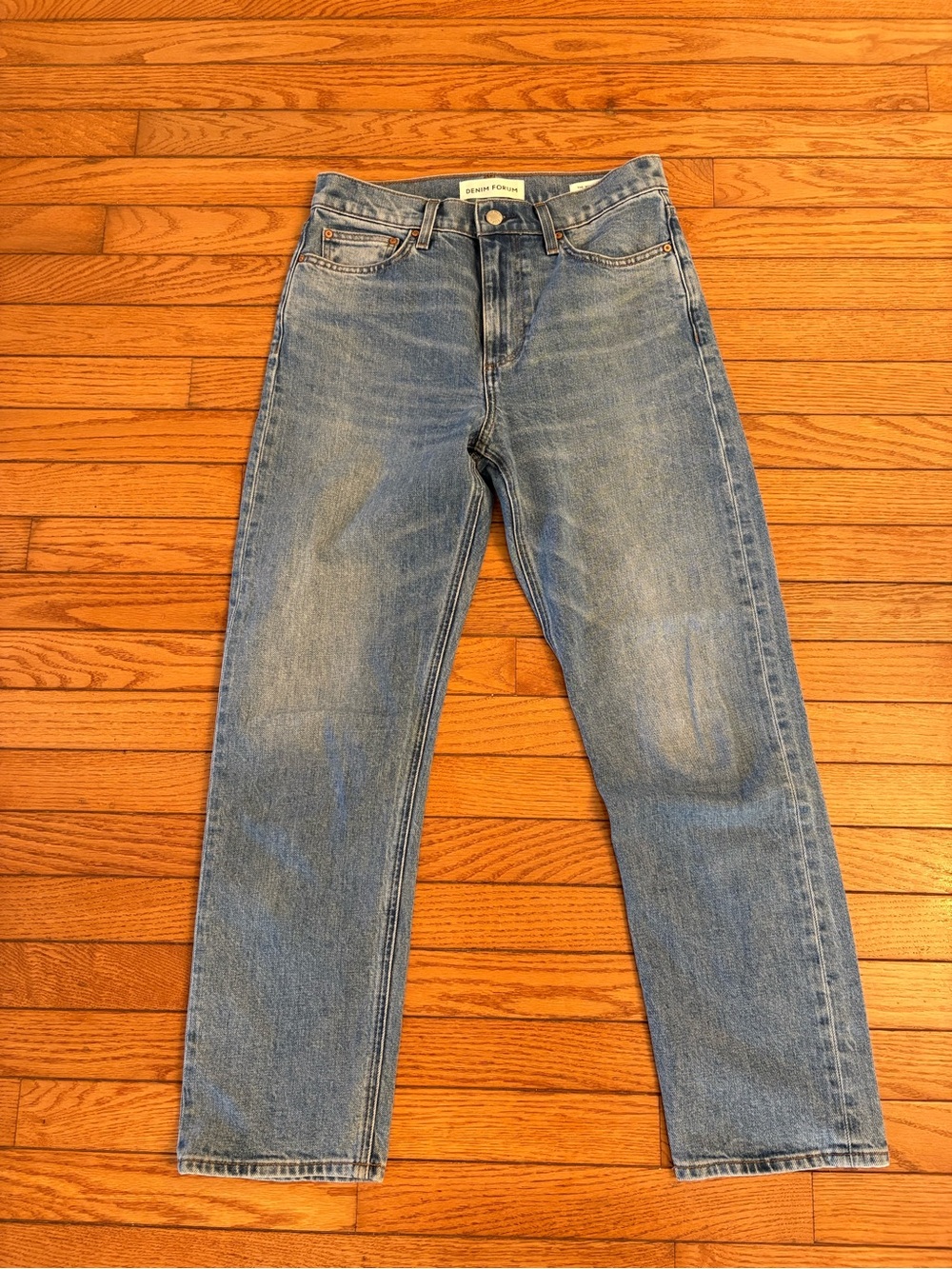 Denim Forum the 80s Stovepipe Hi Rise Jeans - Picture 5 of 7